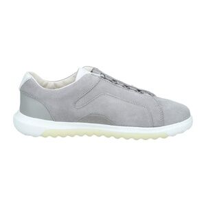 Mens Geox U Nexside A Fashion Sneakers in Stone Leather. U927GA 00022 C9007